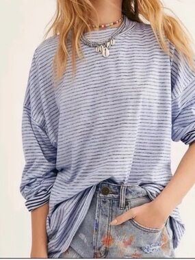 Free People Be Free Mock Neck
Long Sleeve Tee
